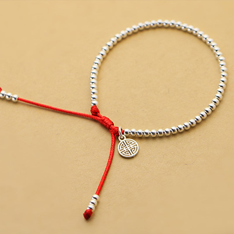 S925 Sterling Silver Braided Bracelet