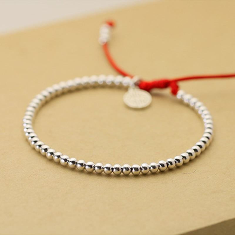S925 Sterling Silver Braided Bracelet