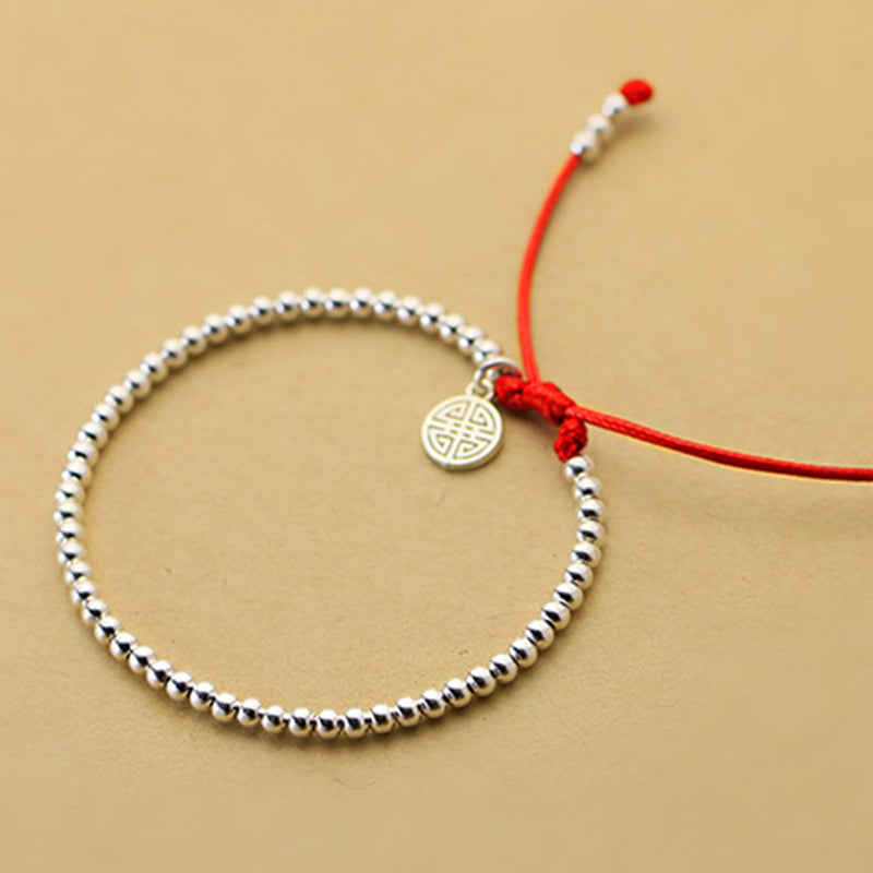 S925 Sterling Silver Braided Bracelet
