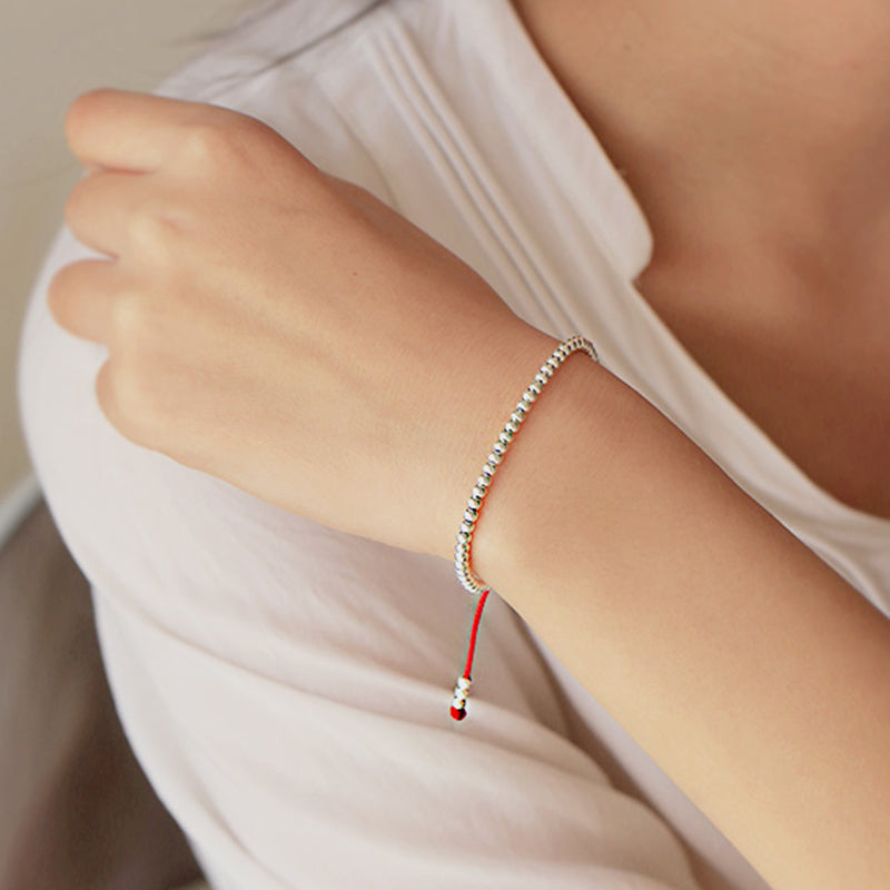 S925 Sterling Silver Braided Bracelet