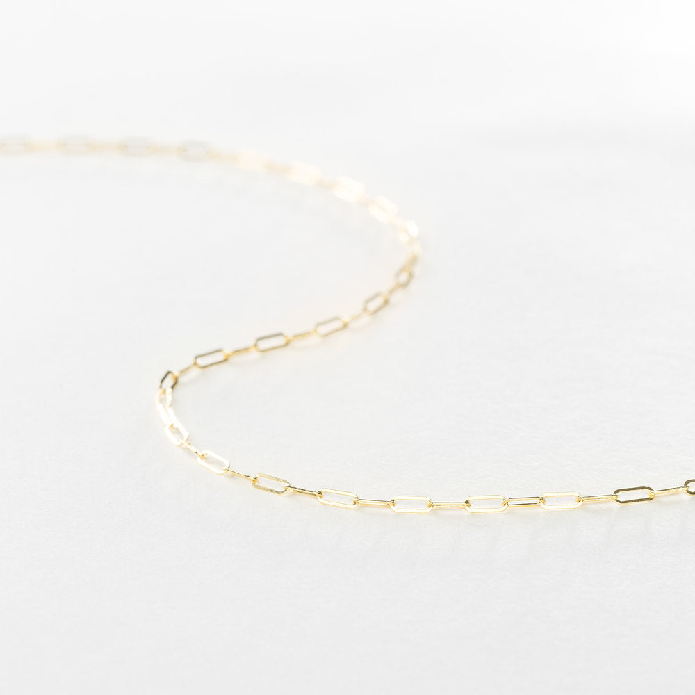 Minimalist Paperclip Necklace