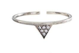 925 Sterling Silver Geometric Ring