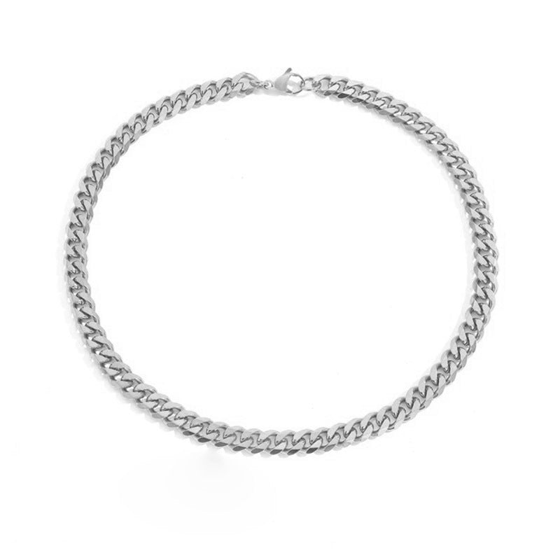 14K Gold Plated Stainless Steel Cuban Necklace