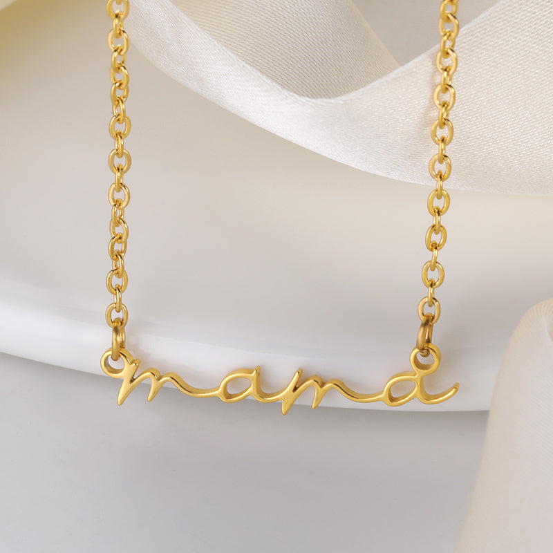 Minimalist Mama Necklace