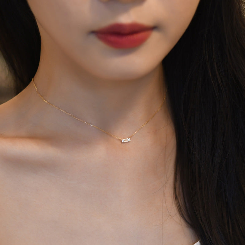 Minimalist Geometric Necklace